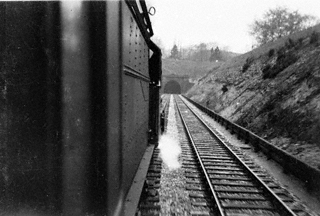 Photograph of Unknown Train Approaching Tunnel